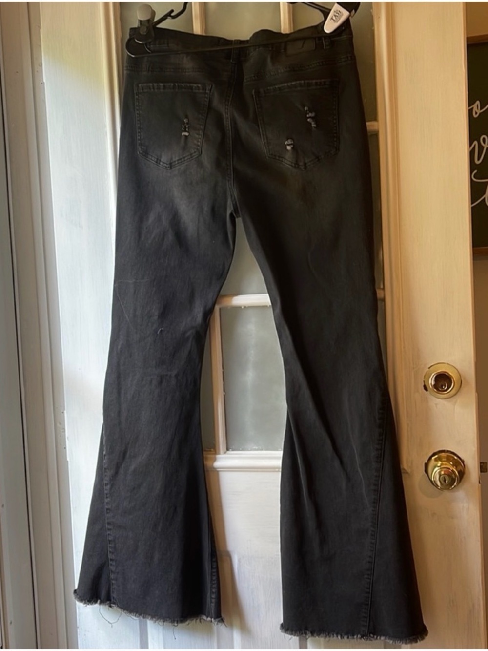 Black Flare Jeans